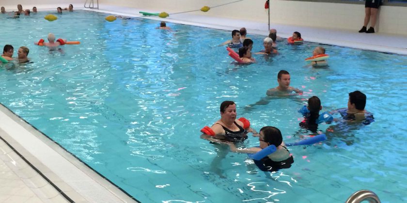 Zwemmen met gehandicapten